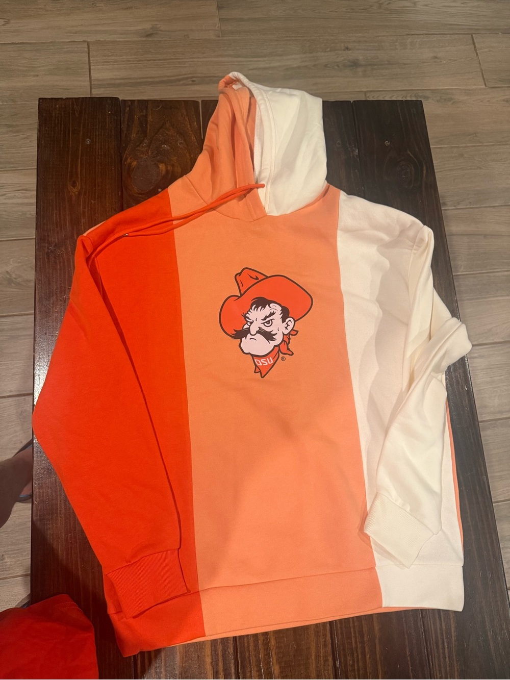 Gameday Couture Oklahoma state orange multicolor hoodie